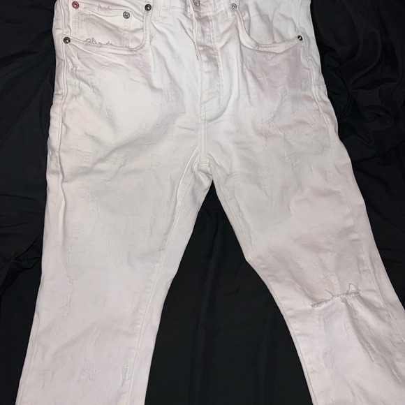 Stylish White Skinny Jeans for Men - Picture 1 of 7